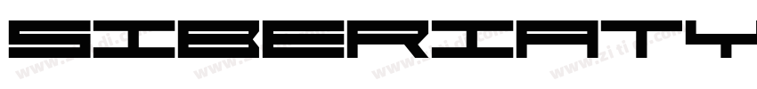 SiberiaType Regular字体转换